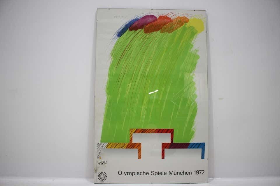 Olympic Games Munich 1972 Poster / Olympische Spiele München, By Richard Smith photo furniture