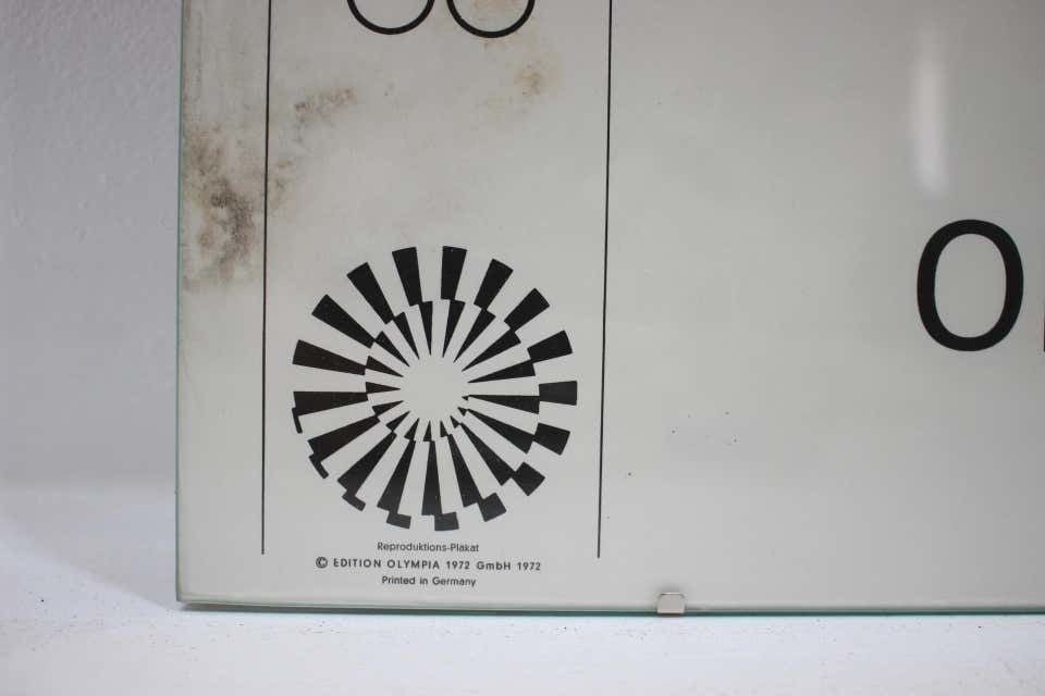 Olympic Games Munich 1972 Poster / Olympische Spiele München, By Richard Smith photo Art