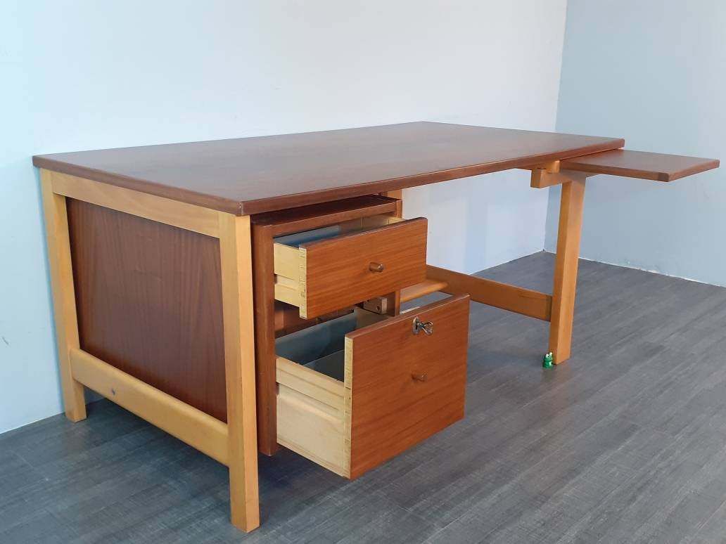 Danish Desk Design Hans Wegner By Getama 1960s photo for sale