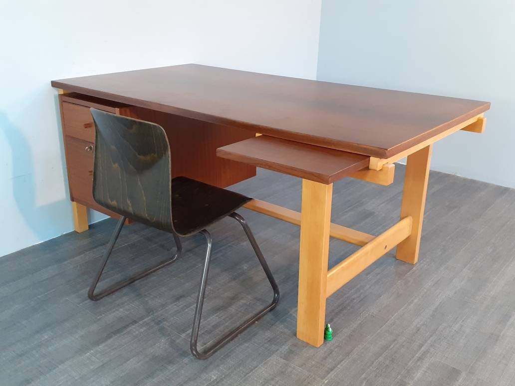 photo for sale Danish Desk Design Hans Wegner By Getama 1960s