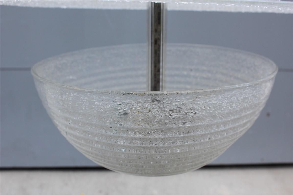 Round Barovier Lantern Ruggiadoso Midcentury Italian Design Mushroom Pulegoso photo 2423.0
