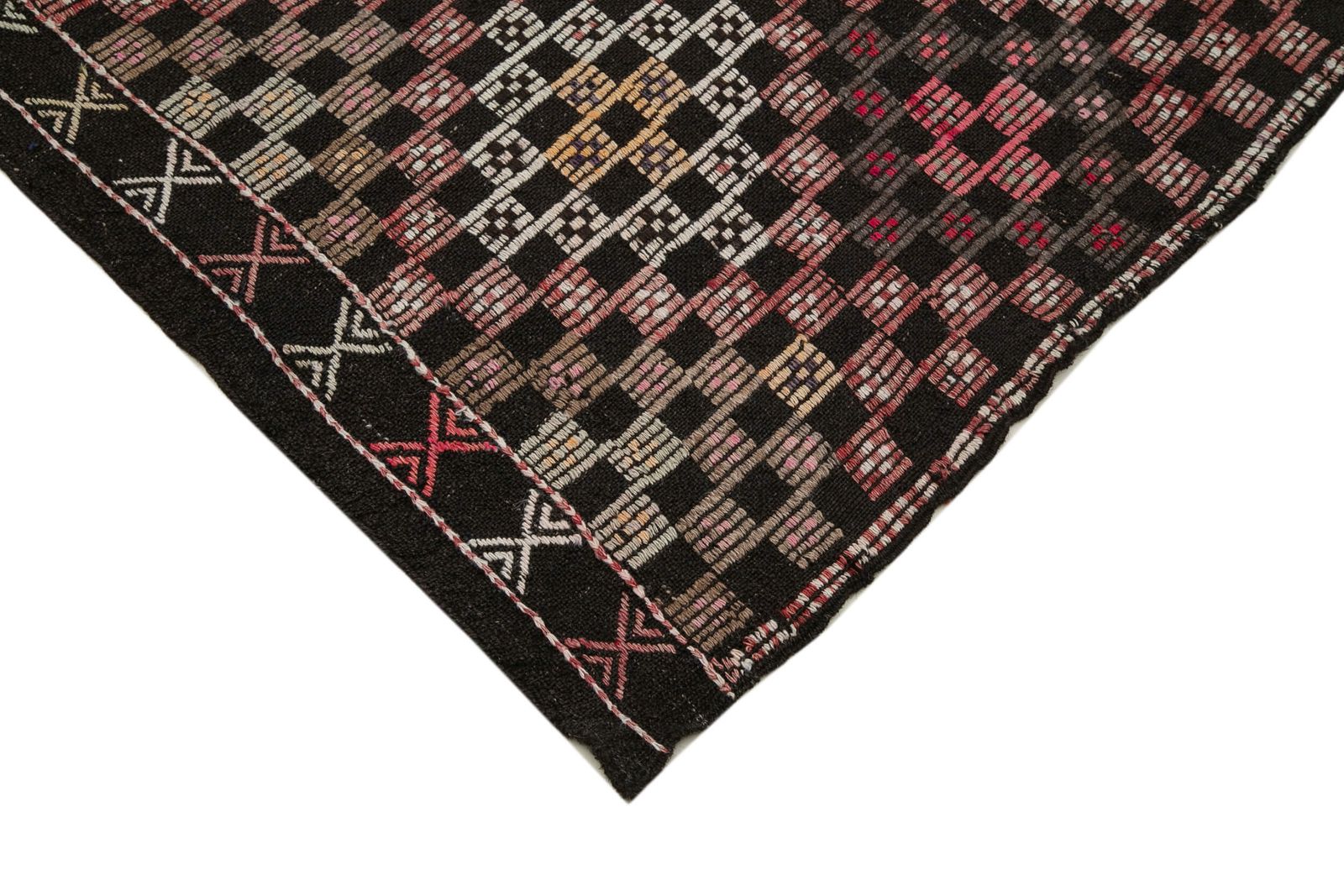 Antique Turkish Cecim Kilim 313 X 203 Sku 35640 photo Textiles