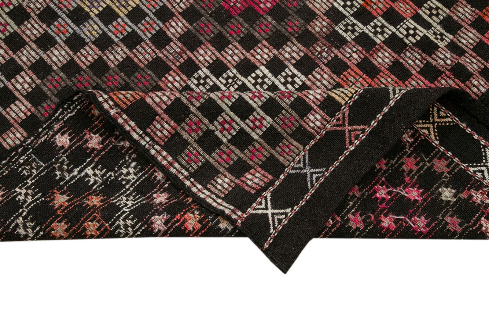 Antique Turkish Cecim Kilim 313 X 203 Sku 35640 photo 470.0