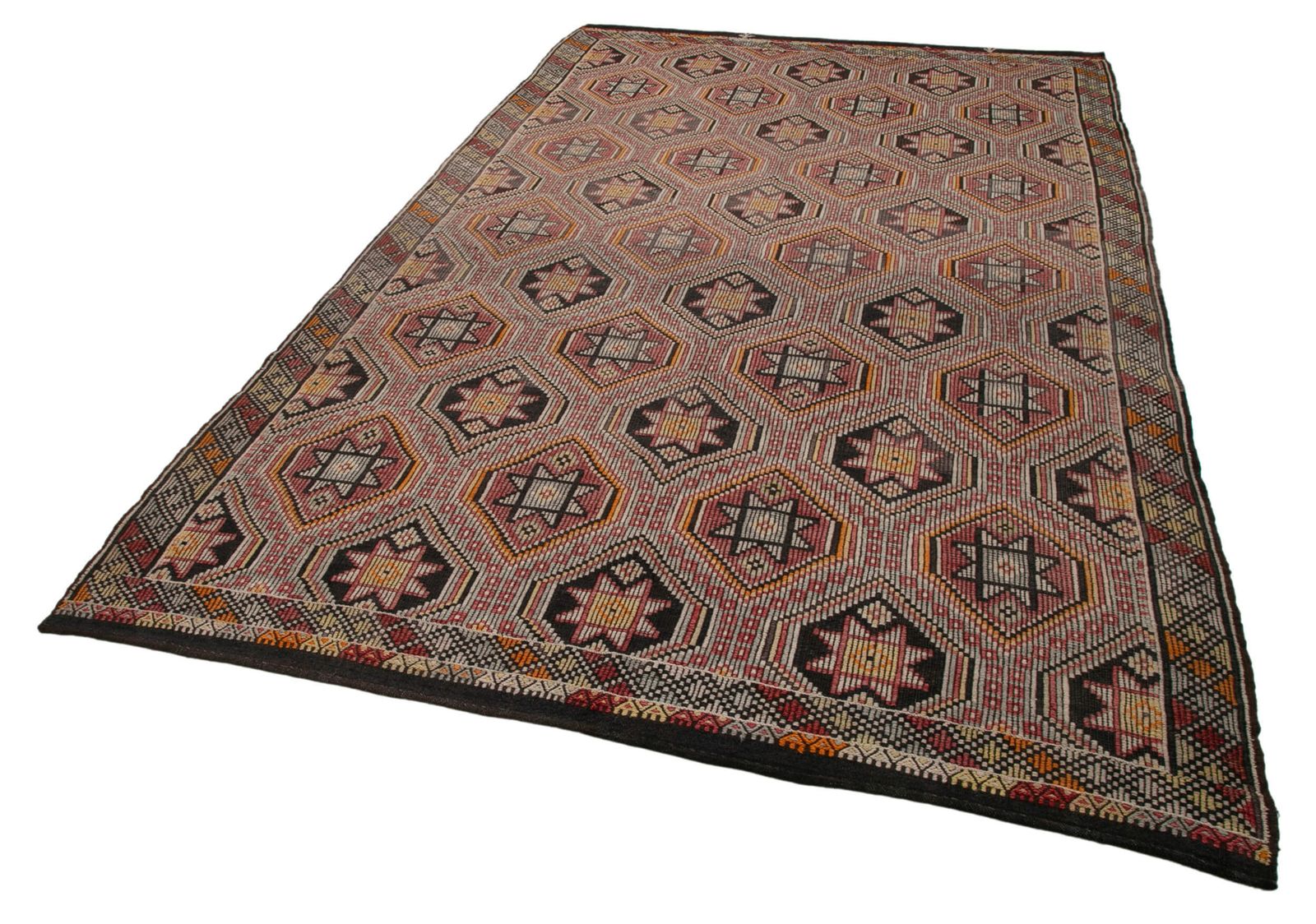 Antique Turkish Cecim Kilim 325 X 198 Sku 35556 photo for sale