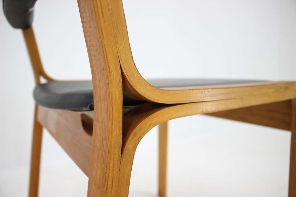Set Of Three Mid Century Dining Or Club Chairs, 1960s photo for sale