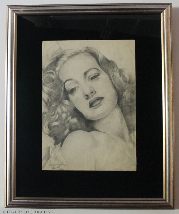Art Hollywood Star's Framed Sketches photo