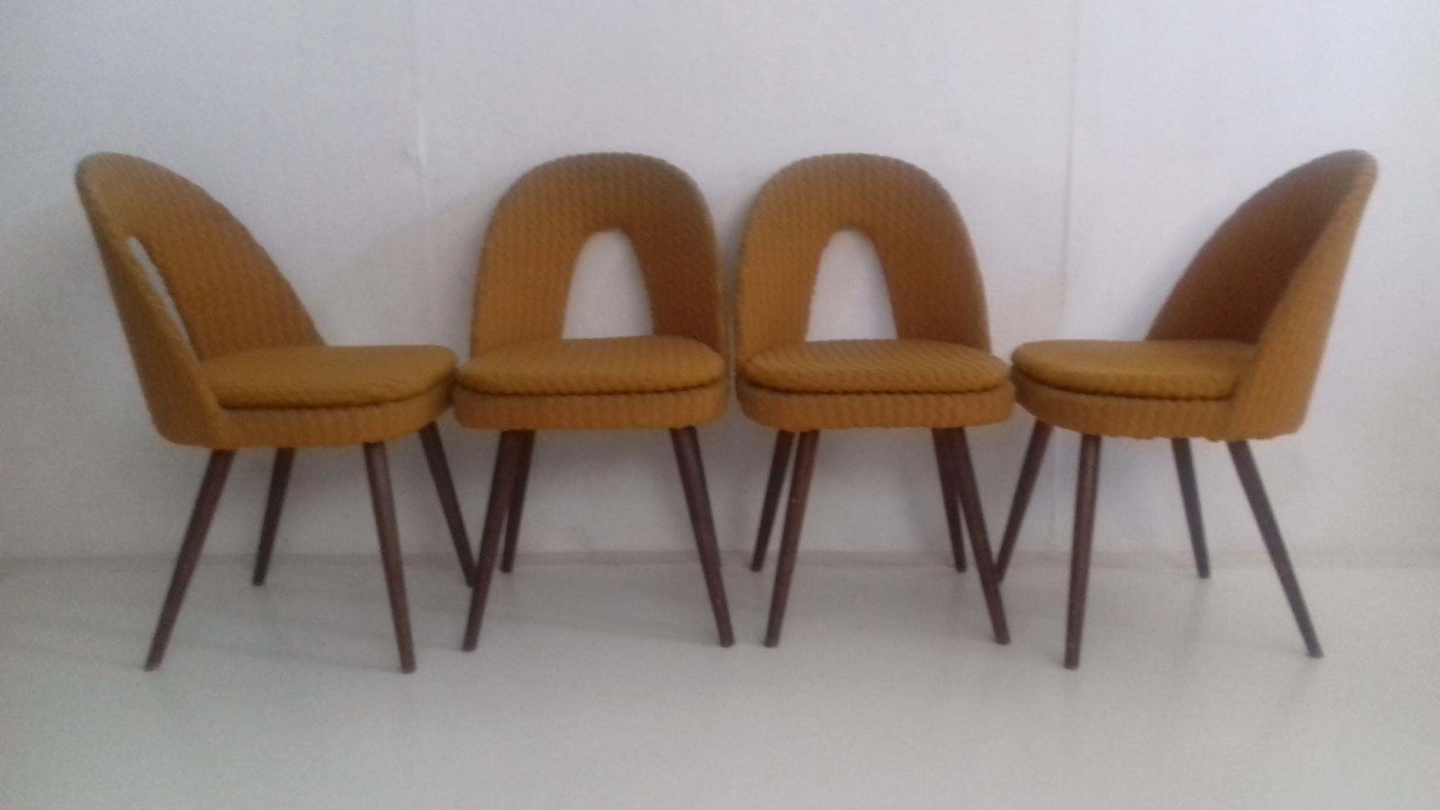 Set Of Four Design Dining Chairs Designed By Antonín šuman, 1960s photo furniture
