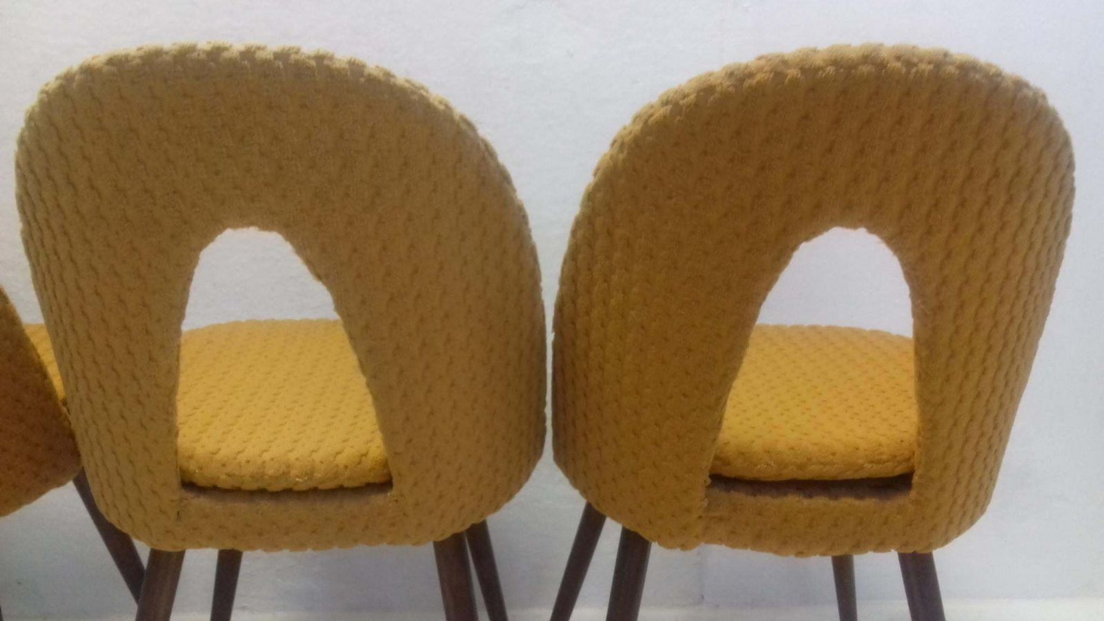 Set Of Four Design Dining Chairs Designed By Antonín šuman, 1960s photo vintage