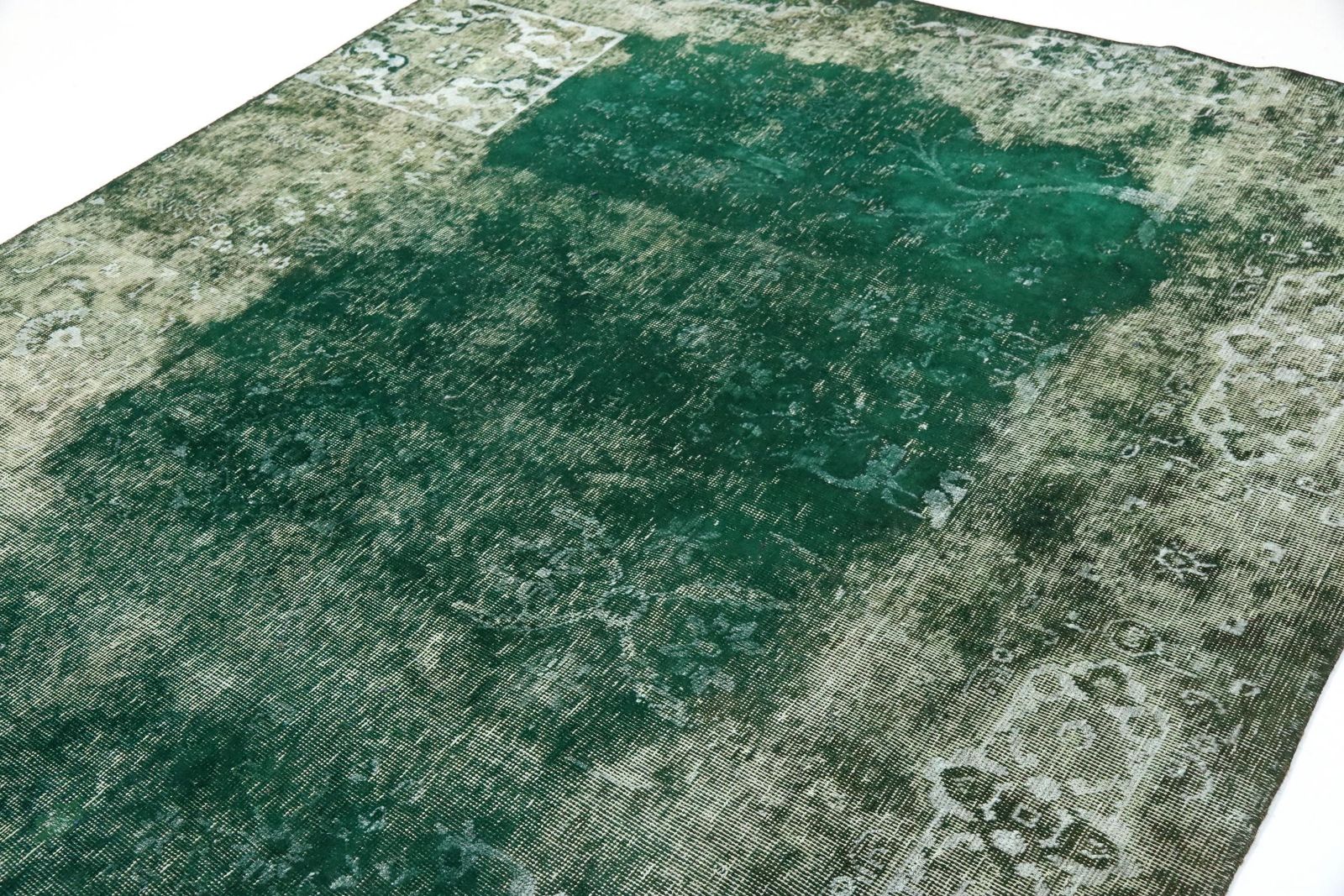 Designer Picasso Look Jean Wash Oriental Rug 2,56 X 1,89 photo for sale