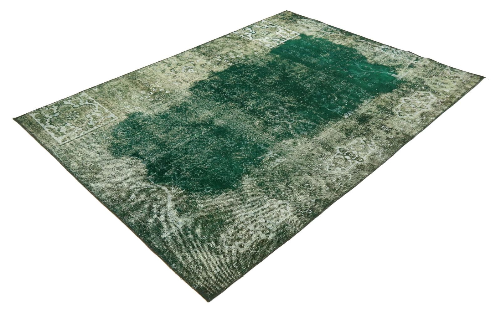 Designer Picasso Look Jean Wash Oriental Rug 2,56 X 1,89 photo 1720.0