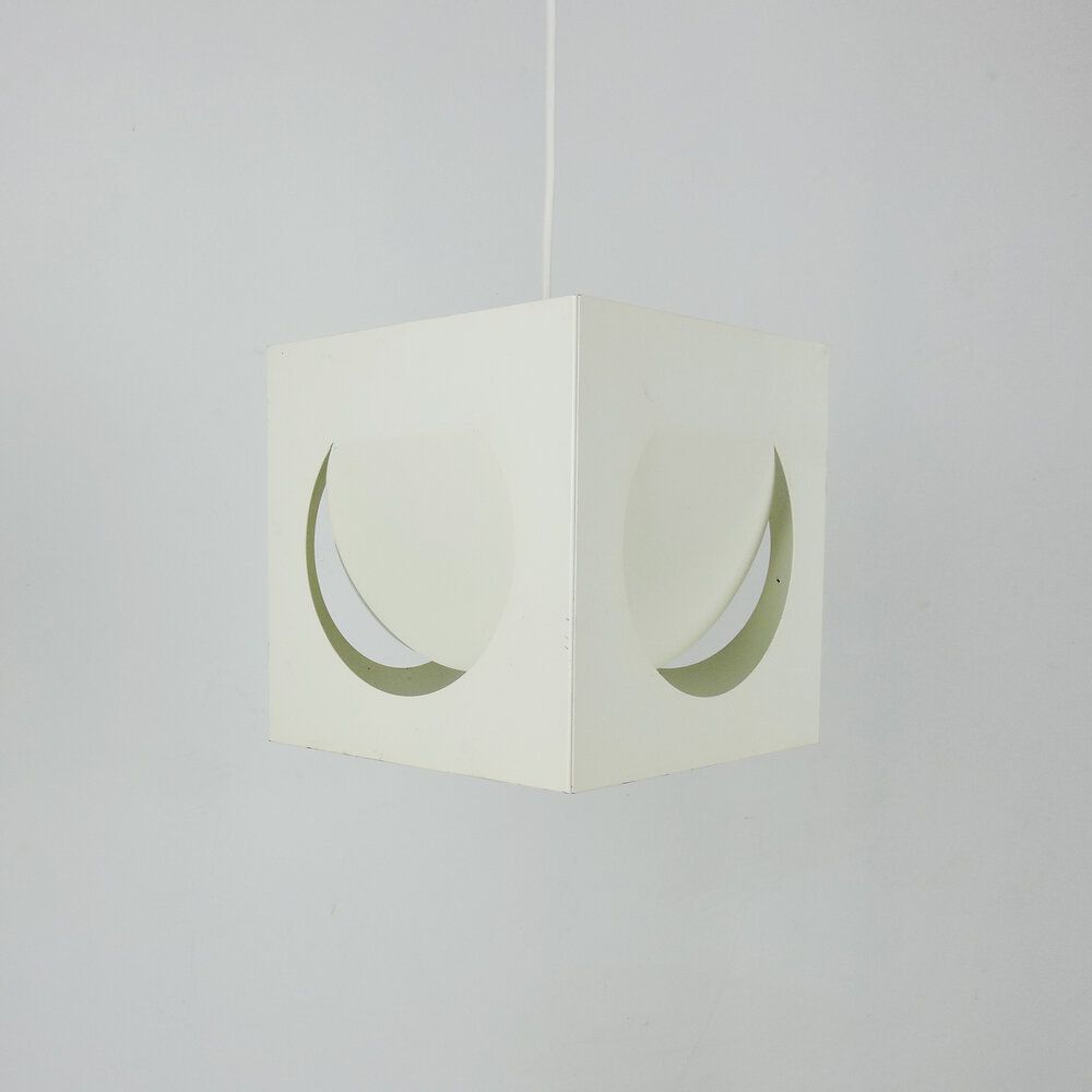 Mid Century Finnish Geometric Pendant Lamp By Shogo Suzuki For Stockmann Orno, 1960s