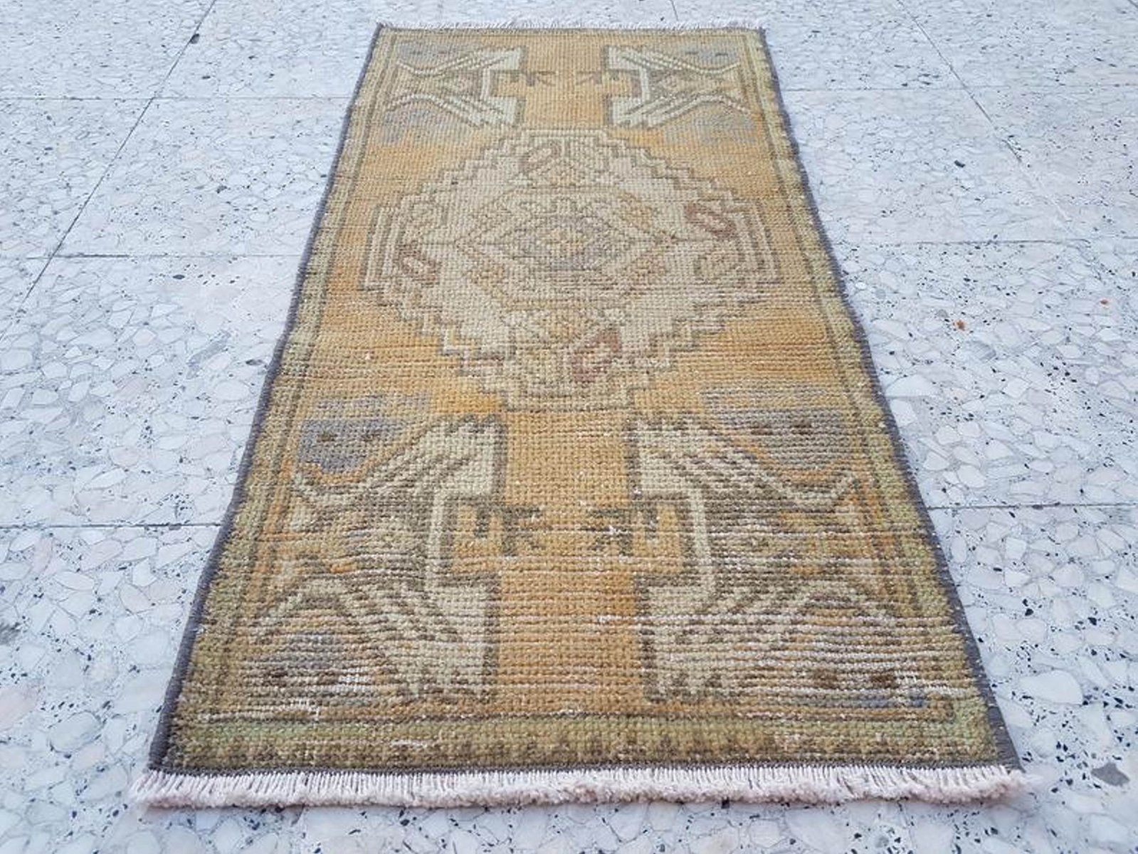 Vintage Turkish Rug, 1970s
