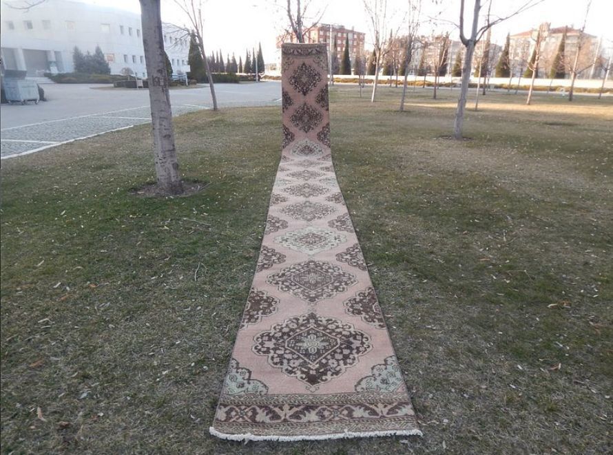 Chemin de couloir extra long mid-century, Turquie