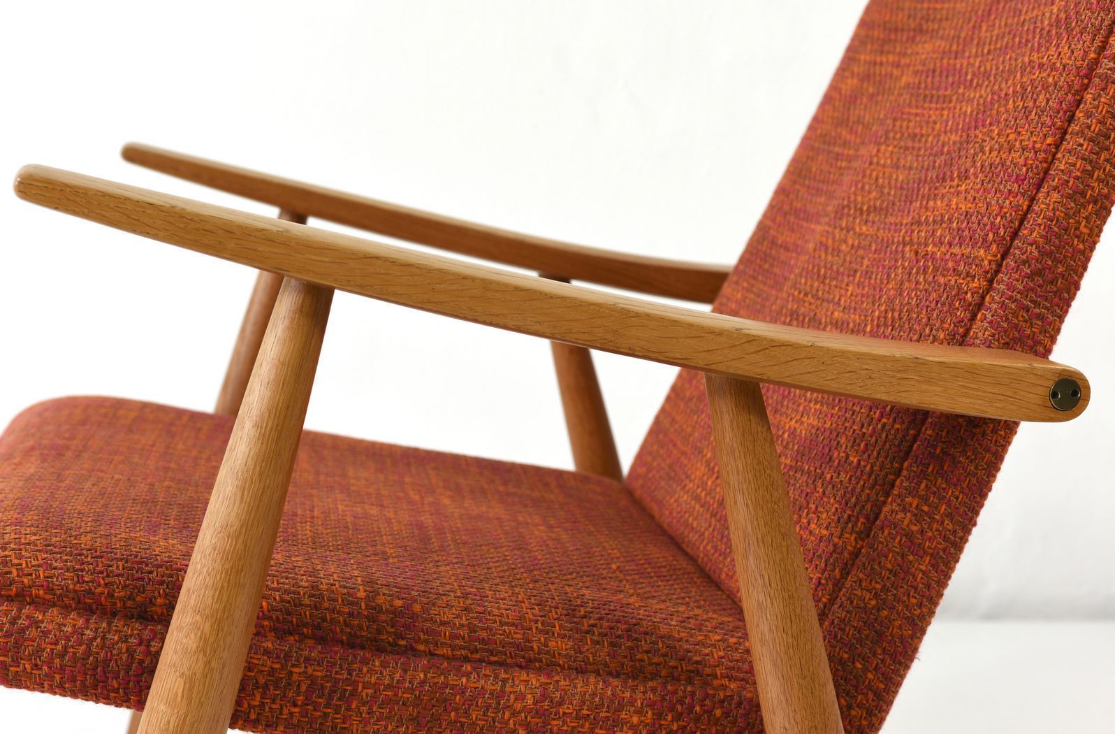 Ge 260 Easy Chair By Hans J. Wegner For Getama, 1950s photo 2813.0