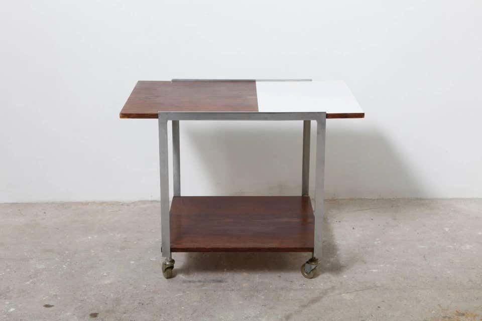 Mid Century Modern Rolling Bar/Serving Cart photo furniture