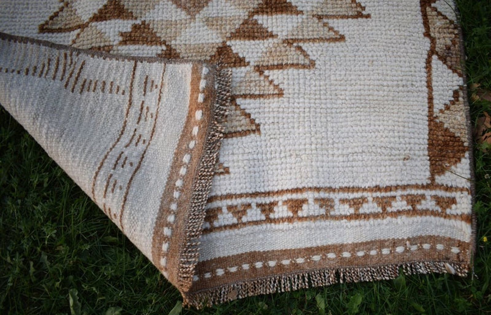 photo furniture Turkish Hand Knotted Runner Rug