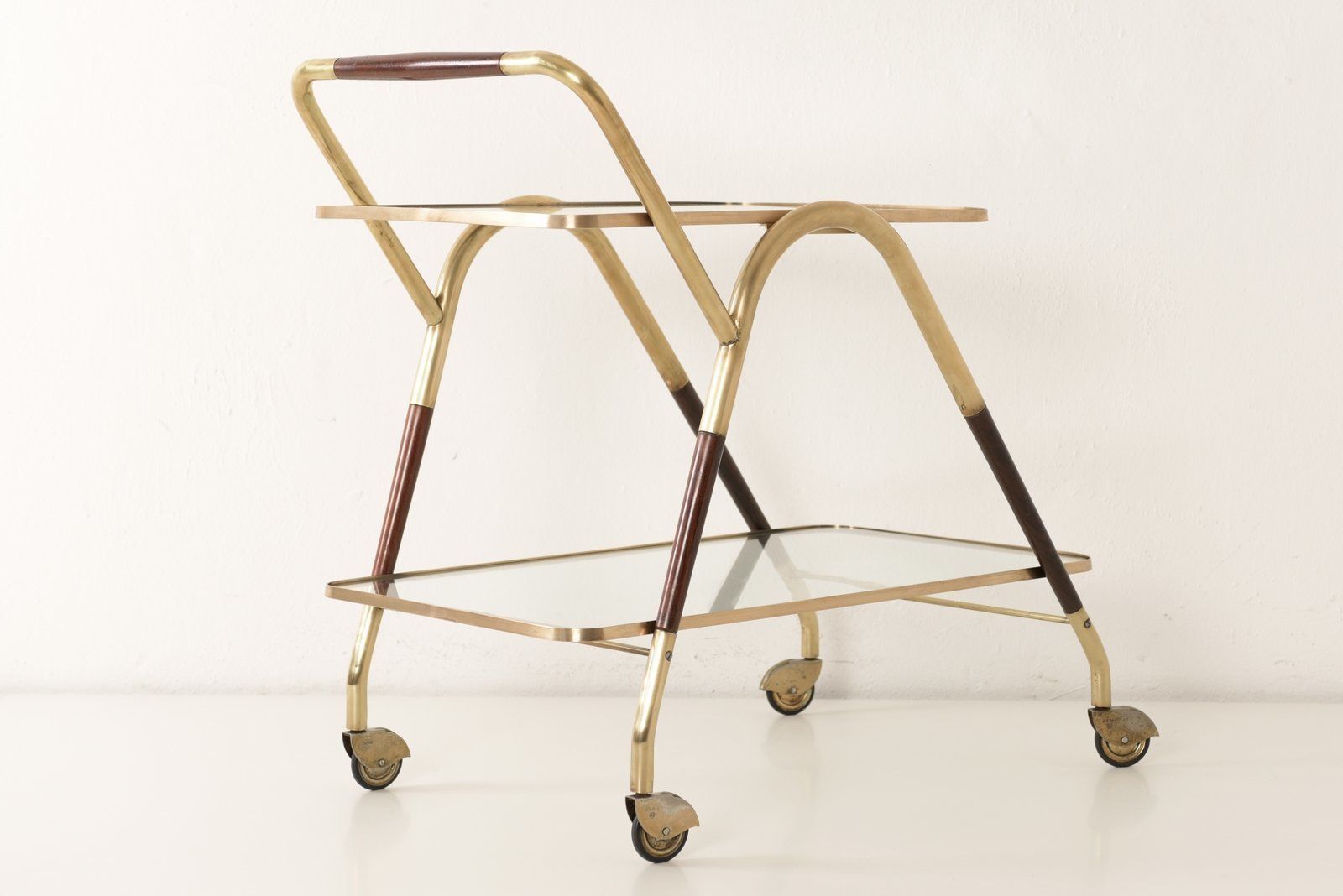photo furniture Italian Tea Cart By Cesare Lacca For Cassina, 1950s