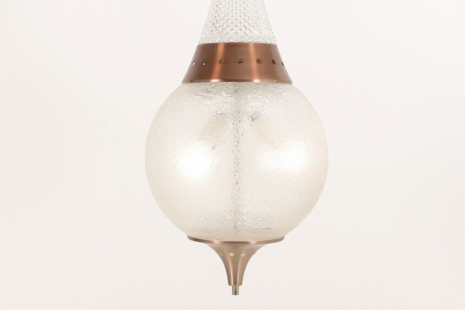 Italian Pendant Lamp By Luigi Caccia Dominioni For Azucena, 1960s photo for sale