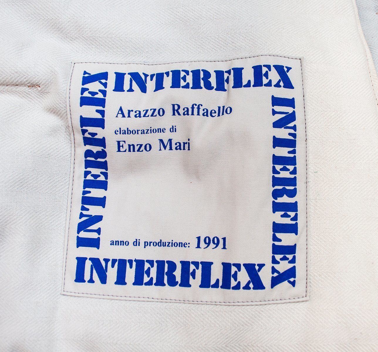Raffaello Tapestry Van Enzo Mari Voor Interflex, Italië, 1993 photo buy