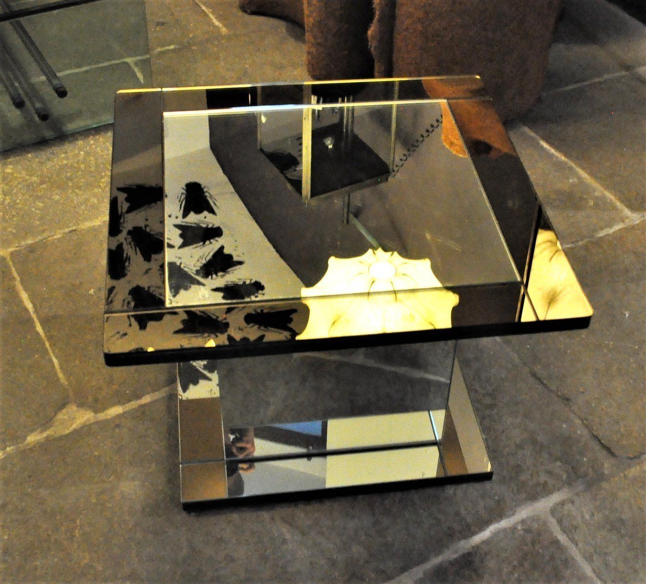 Italiaanse Vintage Salontafel, Jaren 1970 photo Meubels
