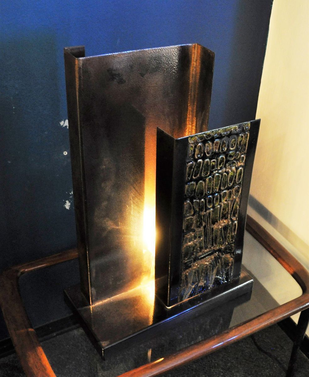 Sculptural Lamp From Valdelsa, 1960s photo for sale