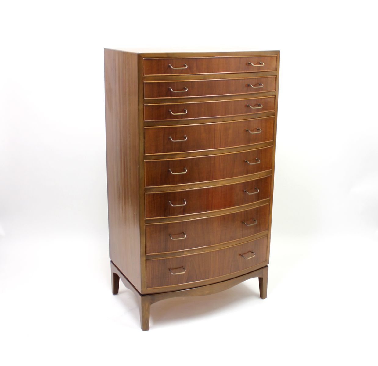 Chest Of Drawers By Ole Wanscher For A.J. Iversen, 1940s photo vintage