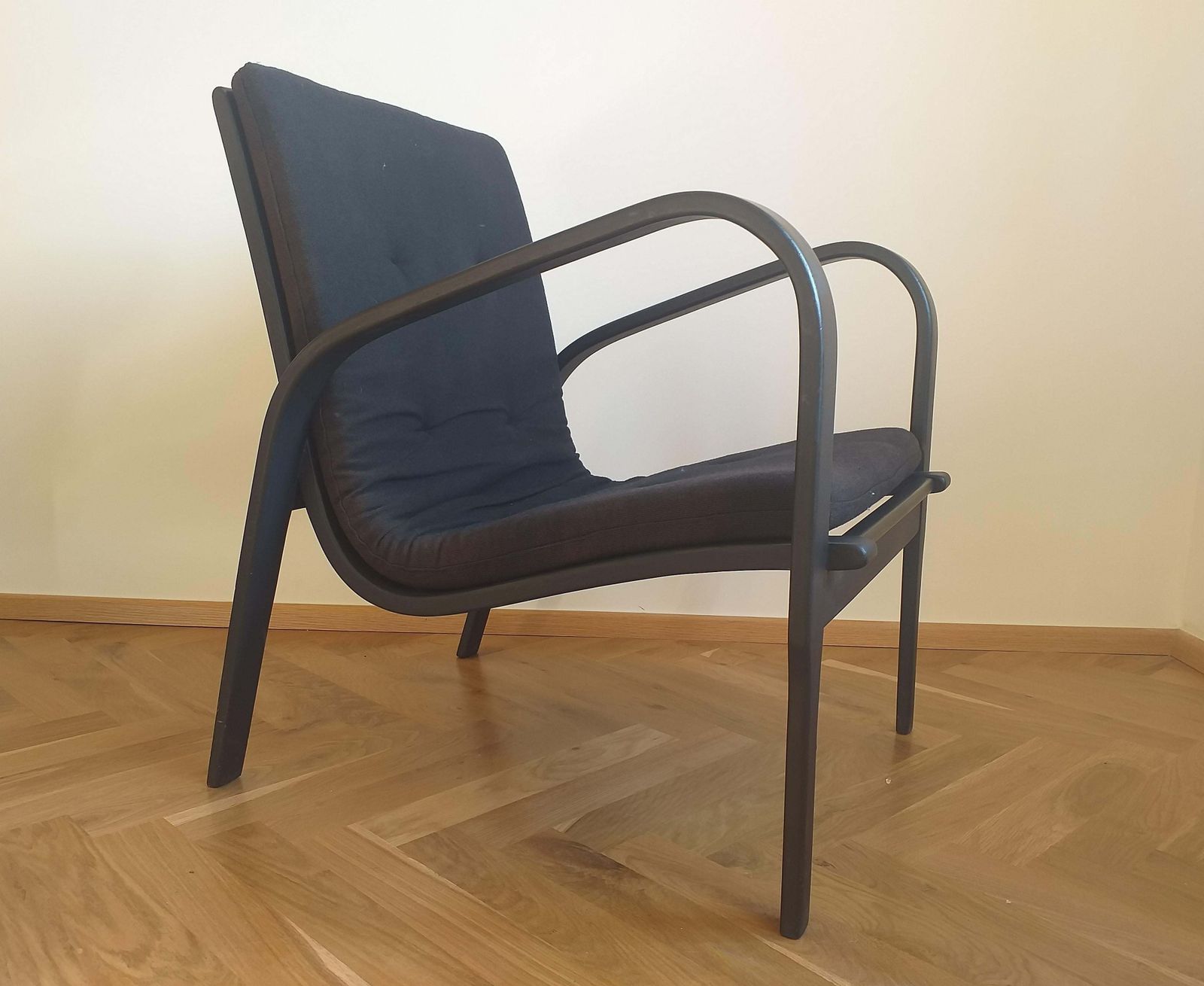 Mid Century Armchair In Style Of Kropacek And Kozelka, 1970s.
