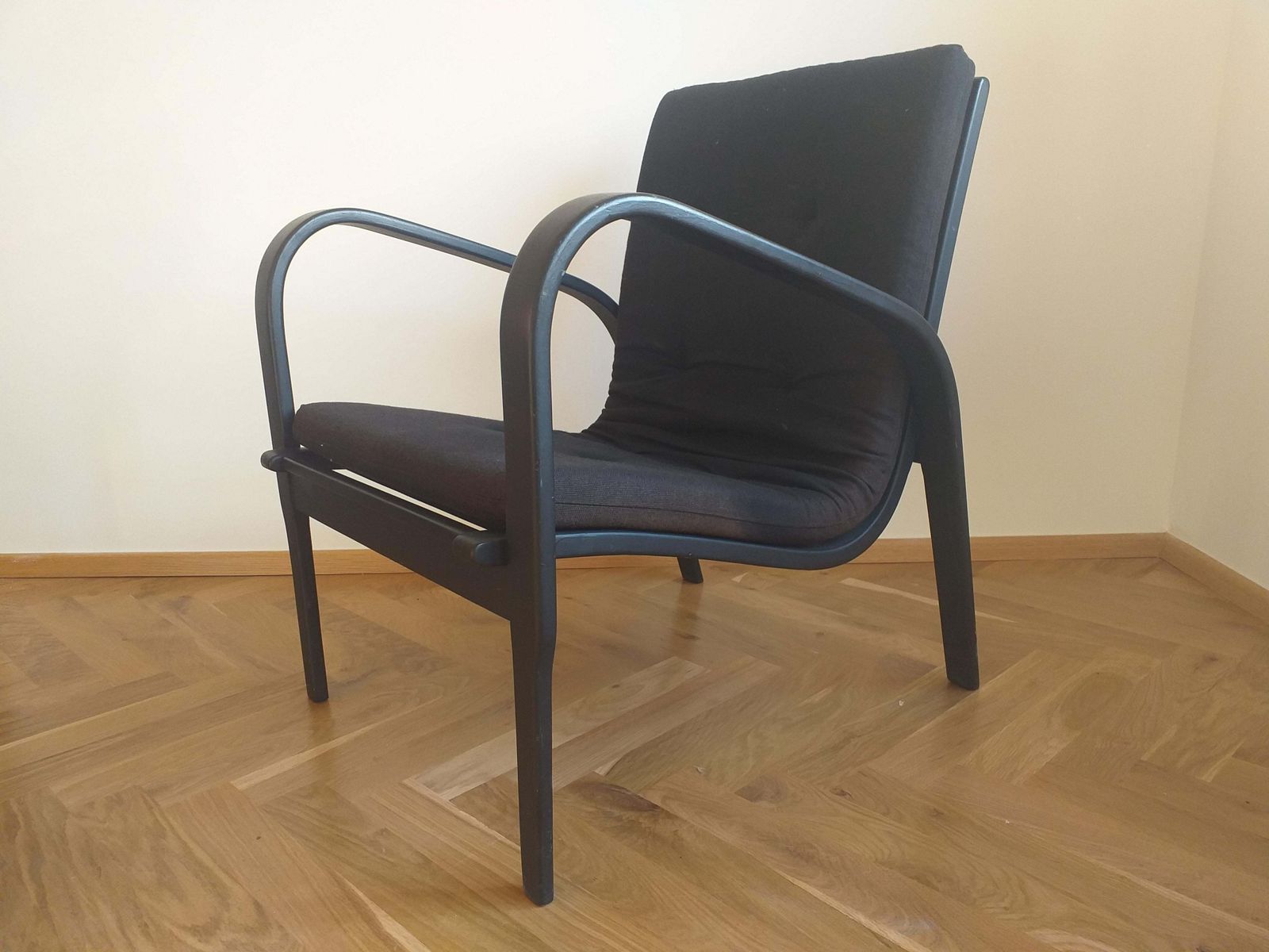 Mid Century Armchair In Style Of Kropacek And Kozelka, 1970s. photo furniture