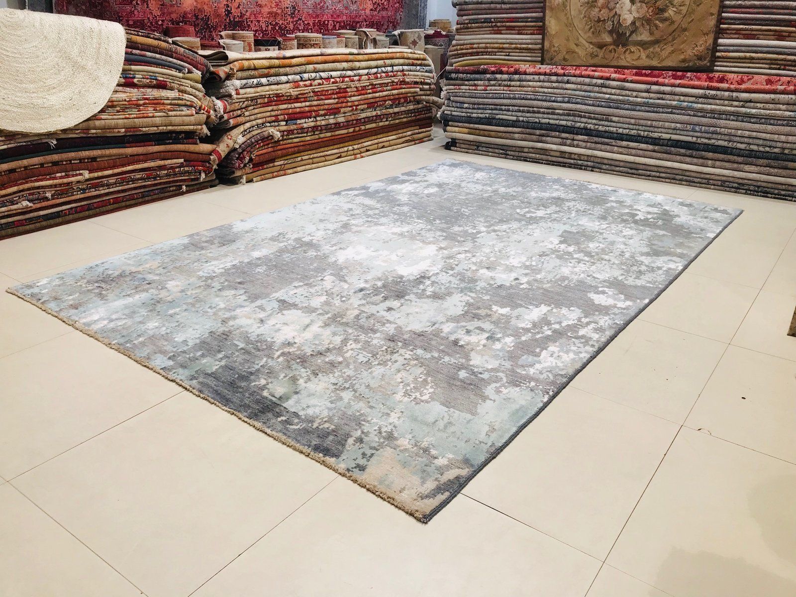 Textiles Chubi Carpet From Zenza Contemporary Art & Deco, 2000 photo