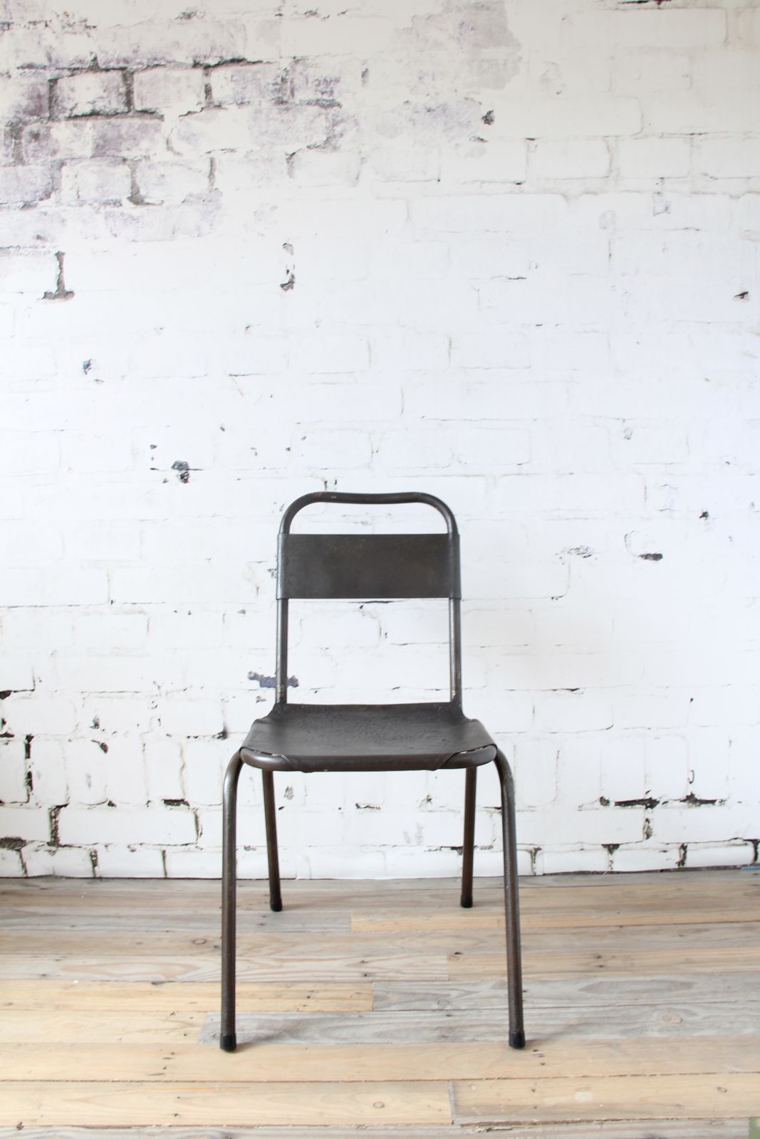 Unique Metal Chair photo vintage