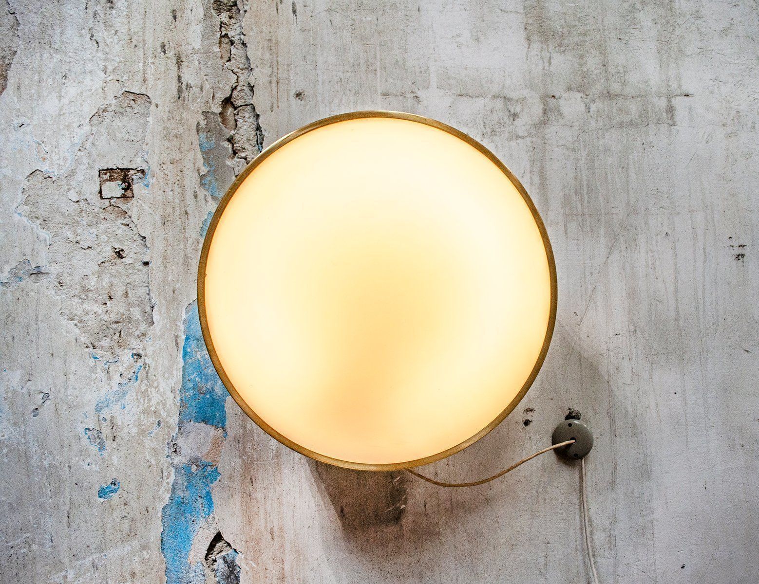 Munkegaard Plafond  Of Wandlamp Van Arne Jacobsen Voor Louis Poulsen, Ca. Jaren 1970 photo Verlichting