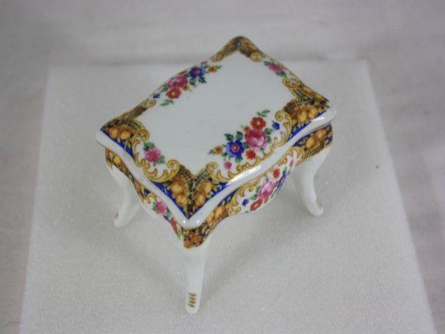Limoges Porcelain Jewelry Box photo for sale