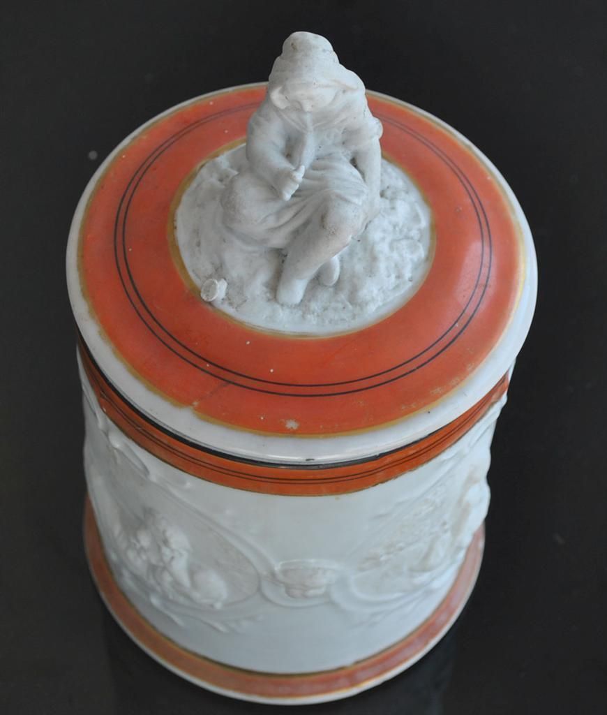 Xi Xth Century Pot In Glazed Ceramic Relief Decoration photo furniture