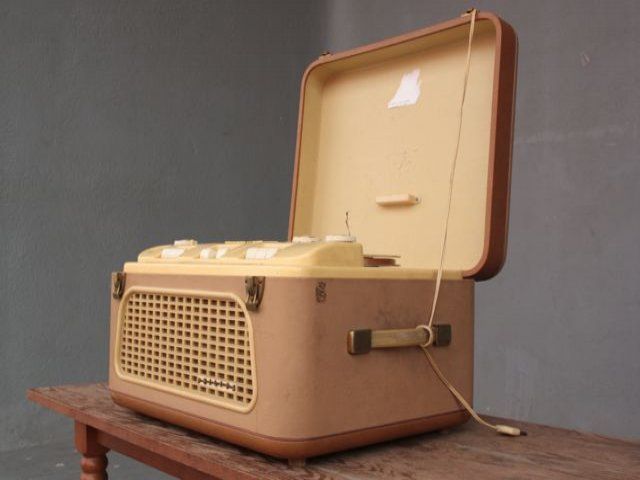 photo buy 1950 2 Track Tape Recorder Phillips