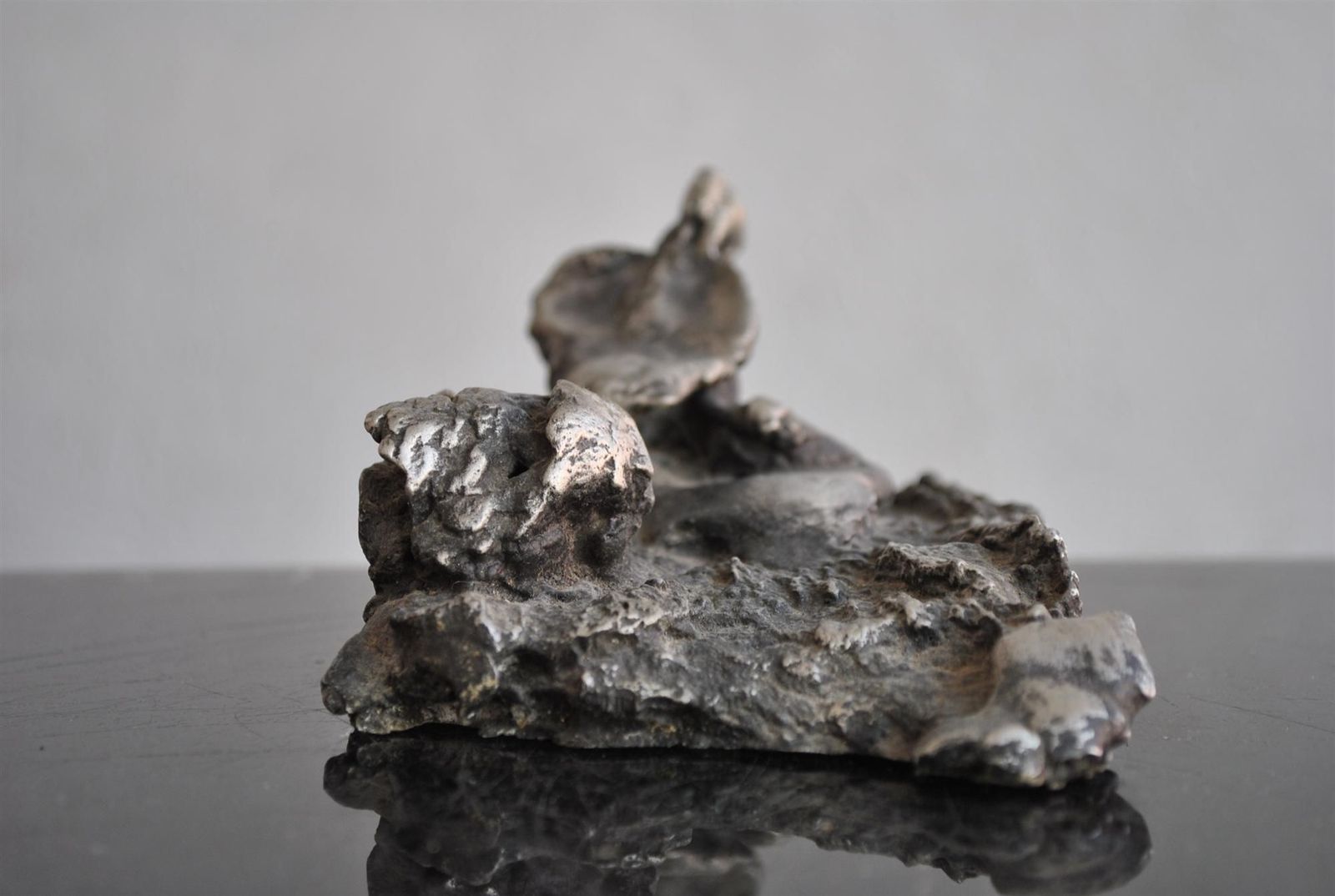 Anthropomorphic Aluminum Sculpture By Sébastiano Fini (1949 2003) 3 photo for sale