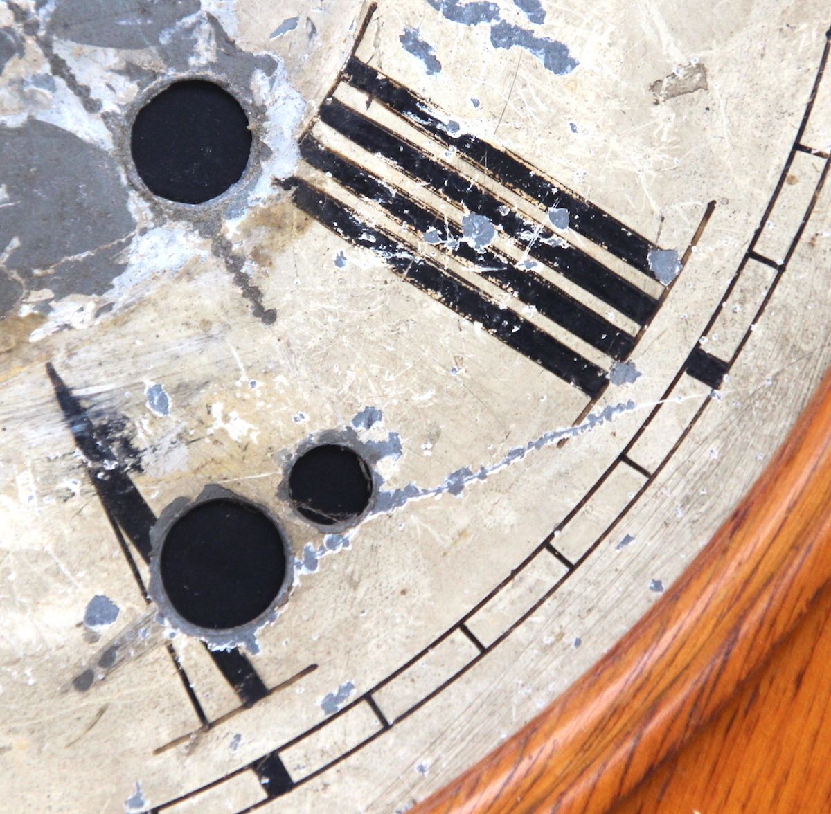 Home Decor Original European Earlier 20th Century Clock Dial. Fully Guaranteed. photo