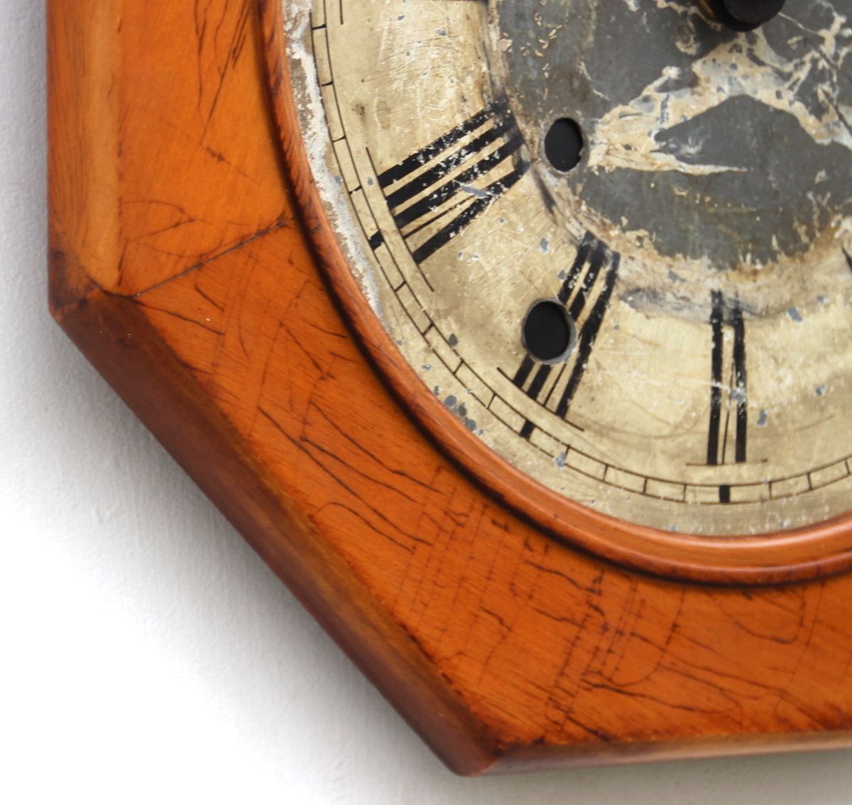 80.0 Original European Earlier 20th Century Clock Dial. Fully Guaranteed. photo