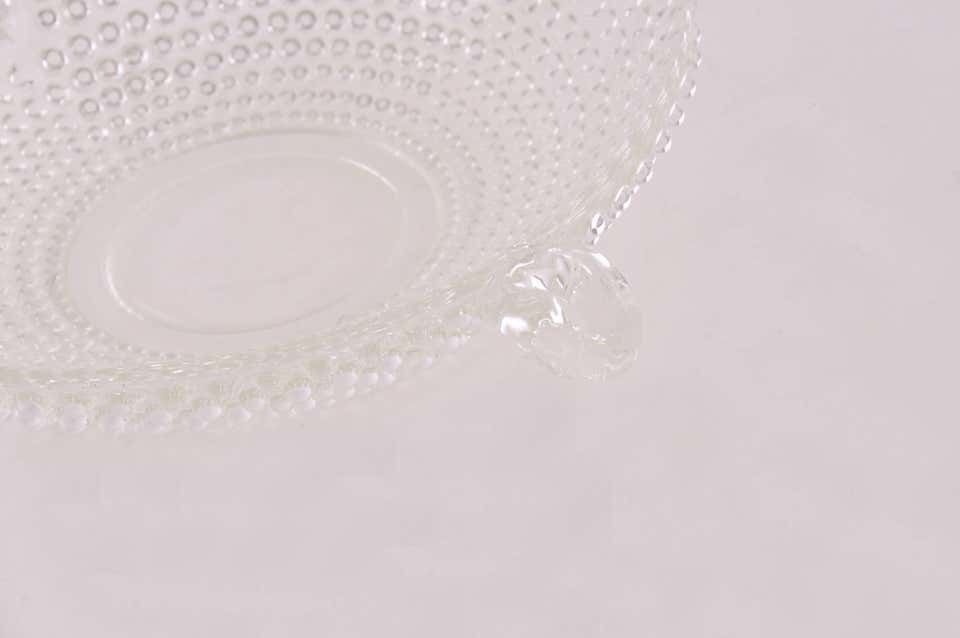 Italian Glass Bowl Or Centerpiece, Mid Century Modern photo for sale