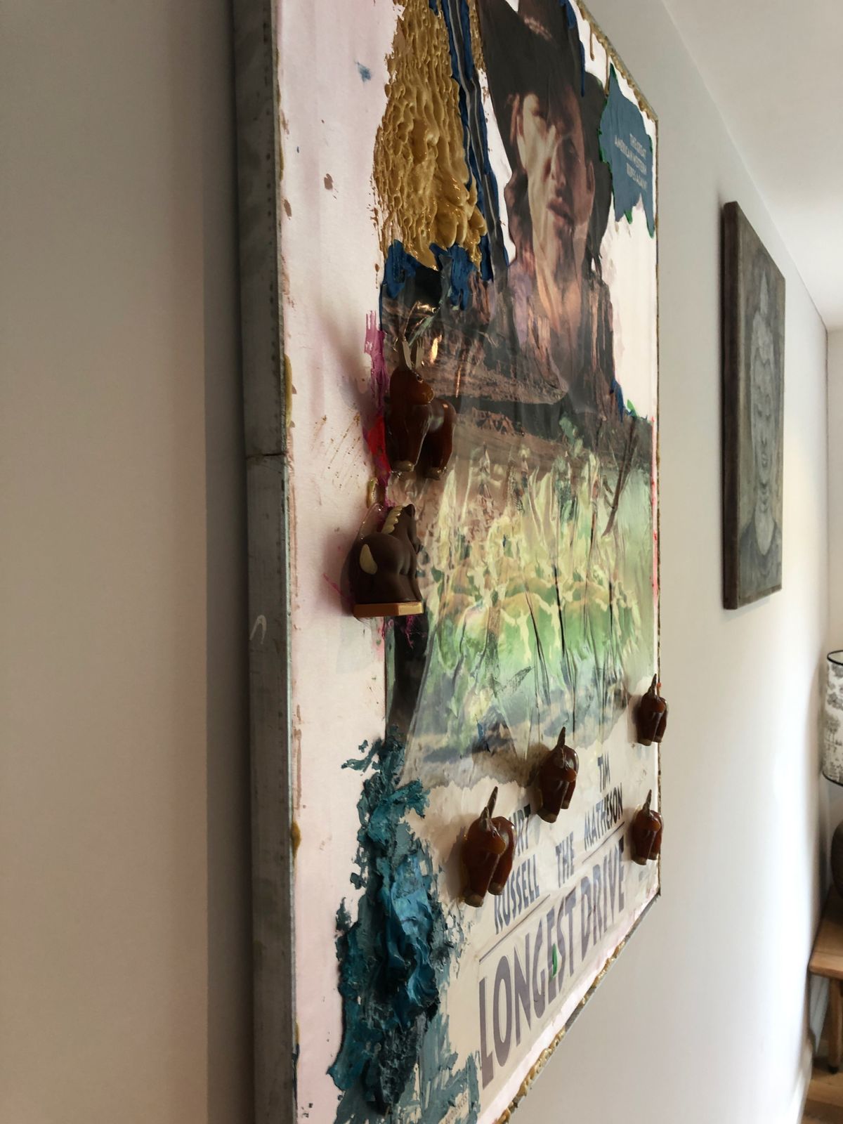 The Longest Drive. Mixed Media Art Work By American Artist Justin Lieberman photo vinterior