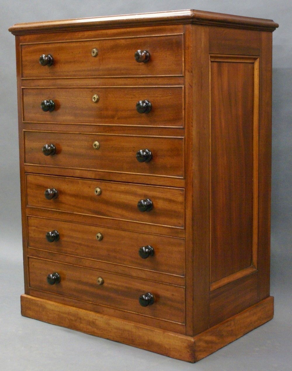 An Unusual George III Mahogany Chest Of Drawers photo furniture