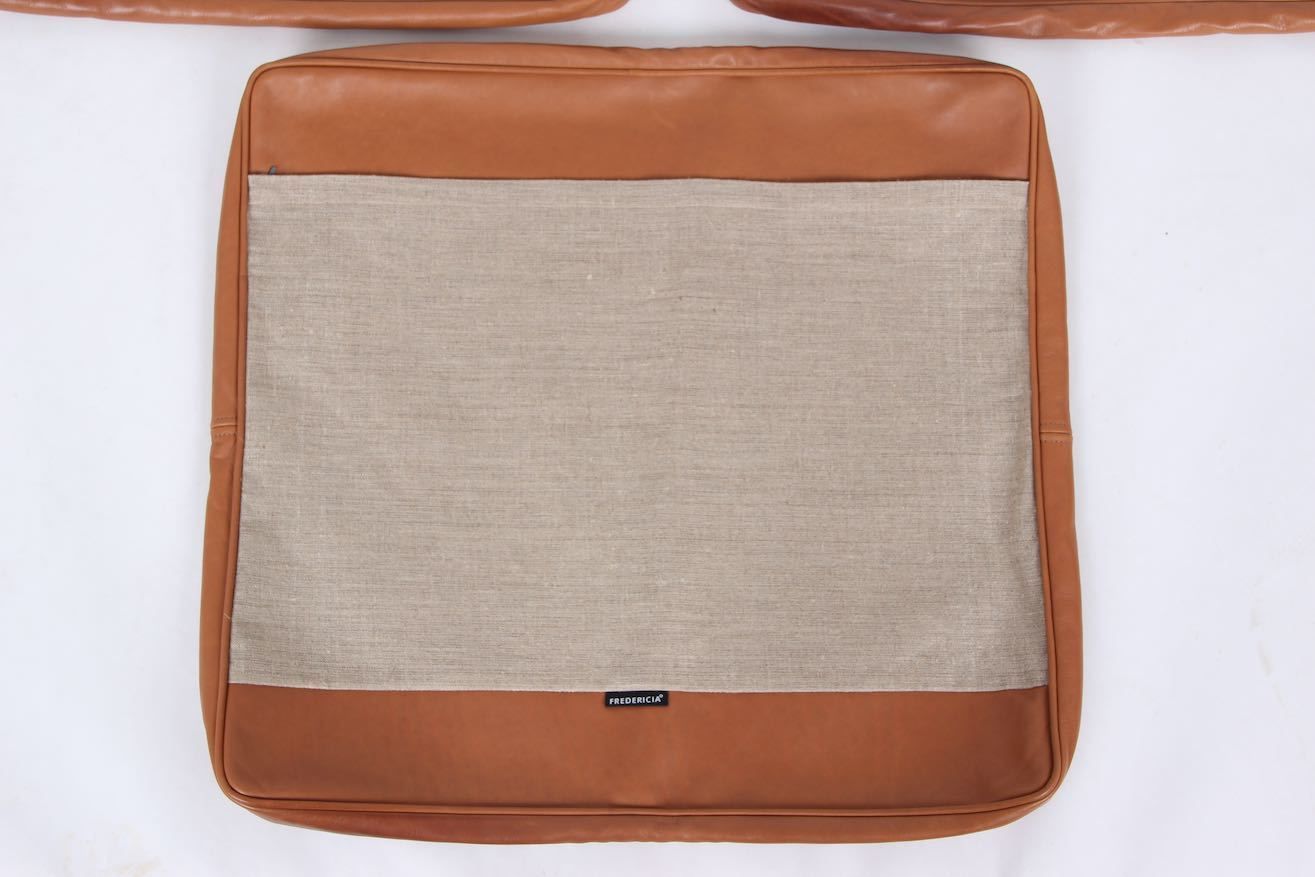 Set Of 3 Original Fredericia Furniture Covers For 3 Seat Sofa, Model 2213. photo furniture