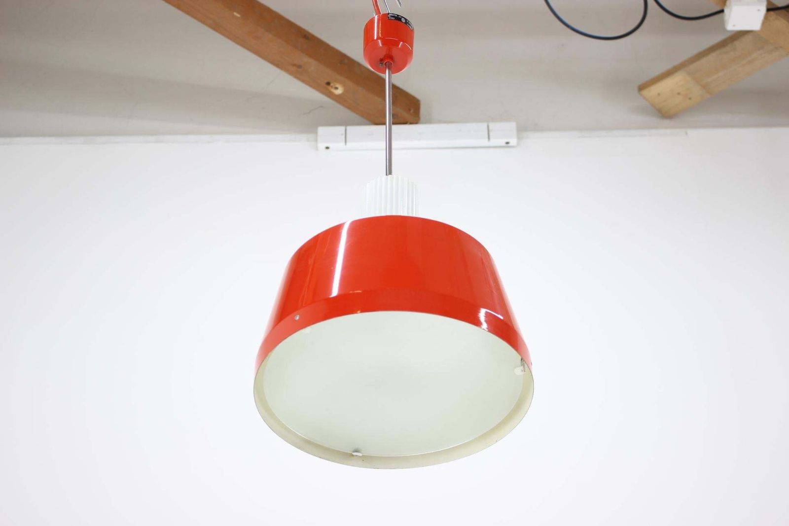 Mid Century Chandelier By Drupol,1970s photo for sale