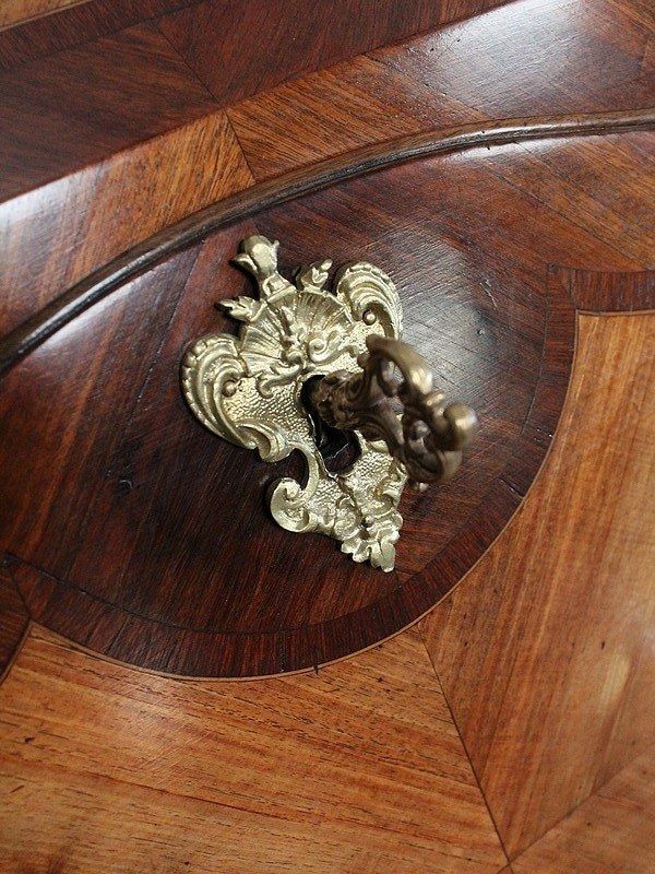 photo for sale Mahogany And Rosewood Slope Desk, Regency / Louis XV Period     18th Century