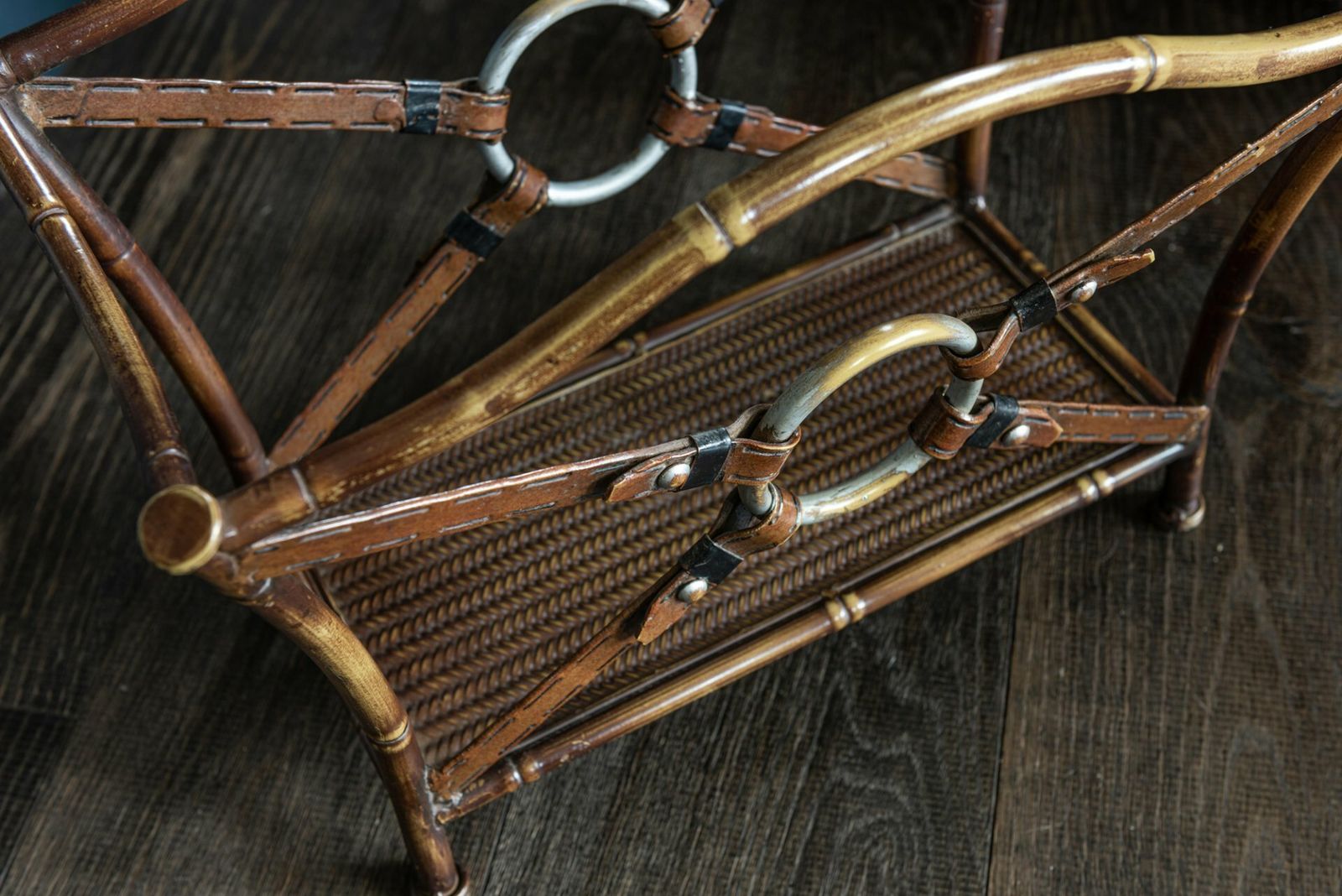 Jaques Agnet Style Magazine Rack photo Home Decor