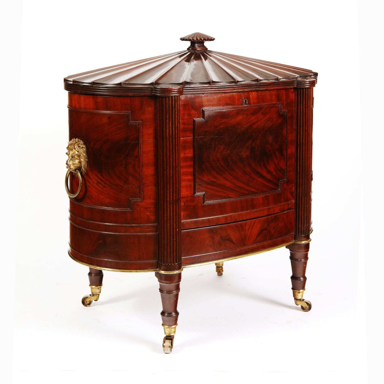 George III Cellarette Attributed To Gillows Of London And Lancaster