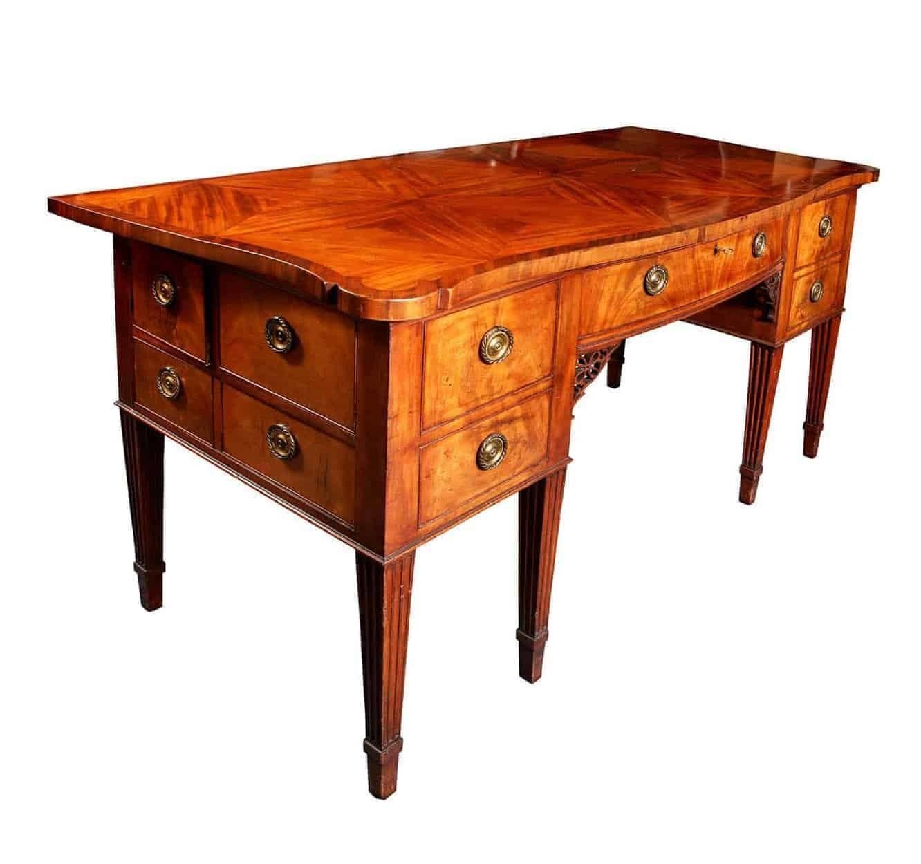 George III Mahogany Sideboard Attributed To Henry Hill Of Marlborough photo furniture