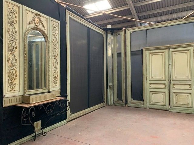 Pretty Louis XVI Style Woodwork In Patinated Wood photo 23105.52