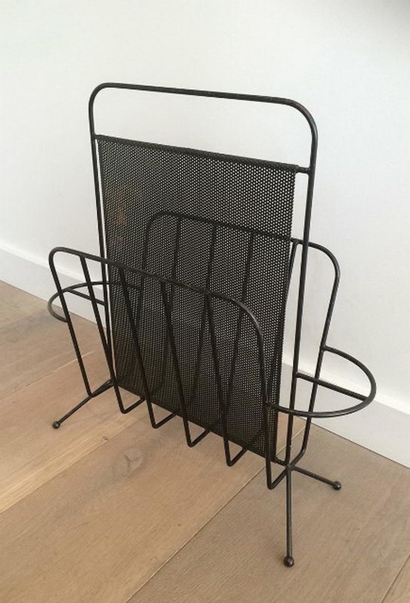 Mathieu Matégot. Magazine Rack. Circa 1950 photo vinterior