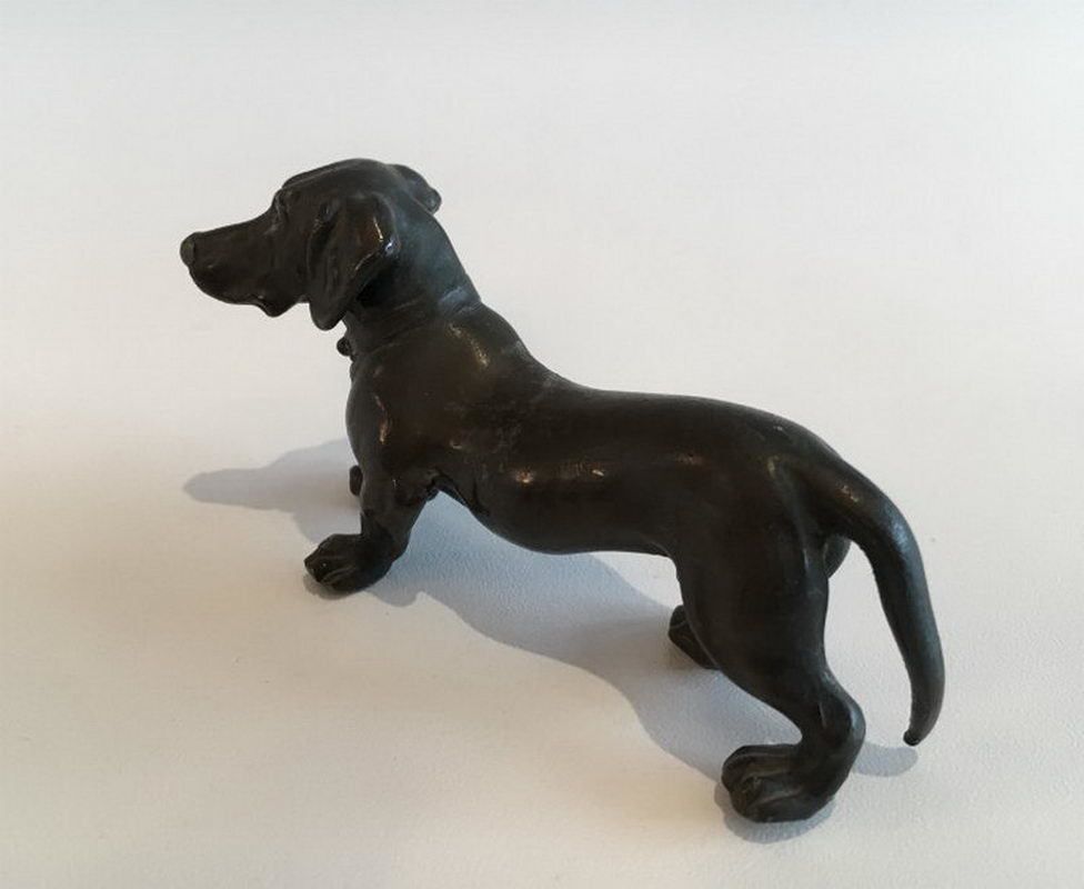 Small Bronze Teckel. Circa 1880 photo 130.0