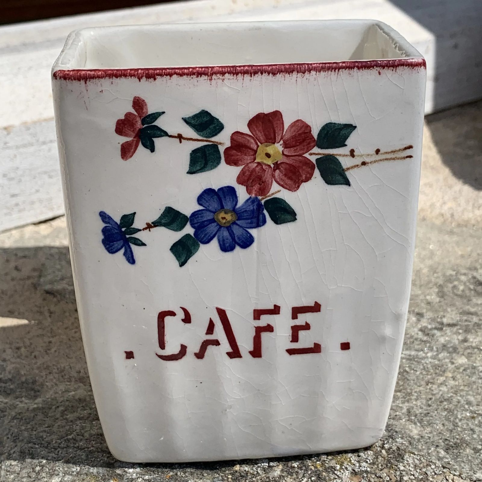 1920s French Kitchen Storage Jars photo vinterior